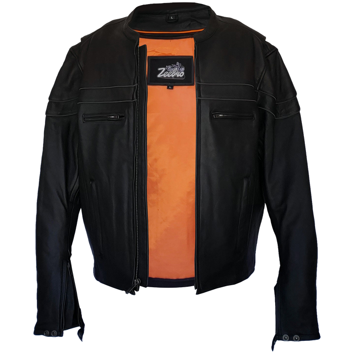 ANC–96 Black Leather Jacket