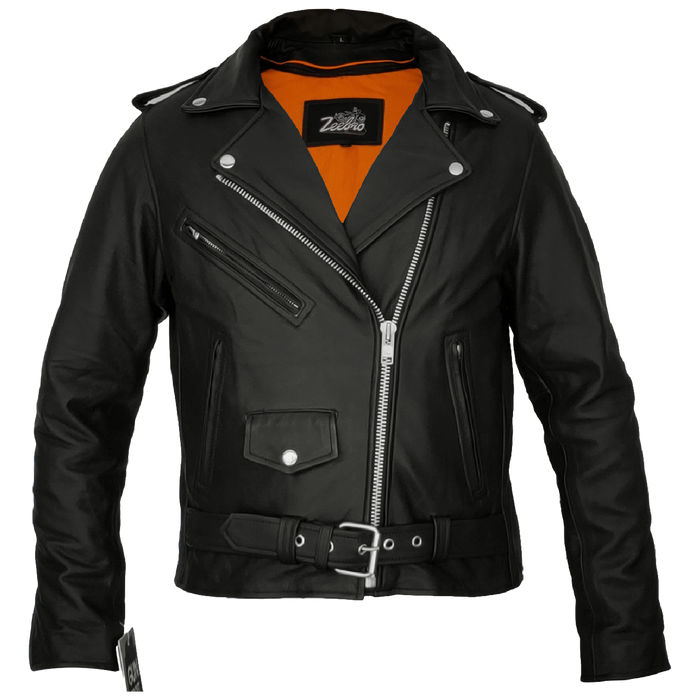 ANC–402 Leather Jacket — Zeebro