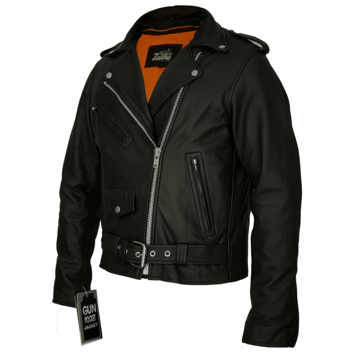 ANC–402 Leather Jacket — Zeebro